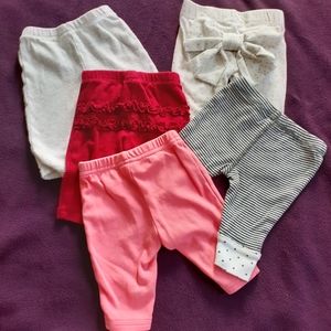 NEWBORN  5 Bottoms